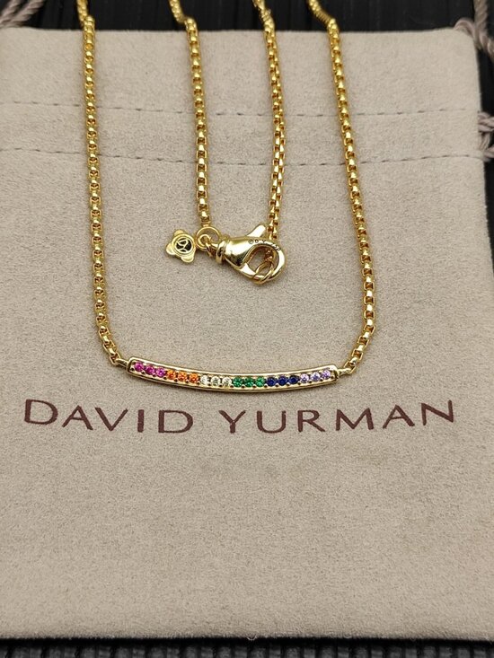 David Yurman. Jewelry - 💫💫💫David Yurman Colored Diamond Necklace